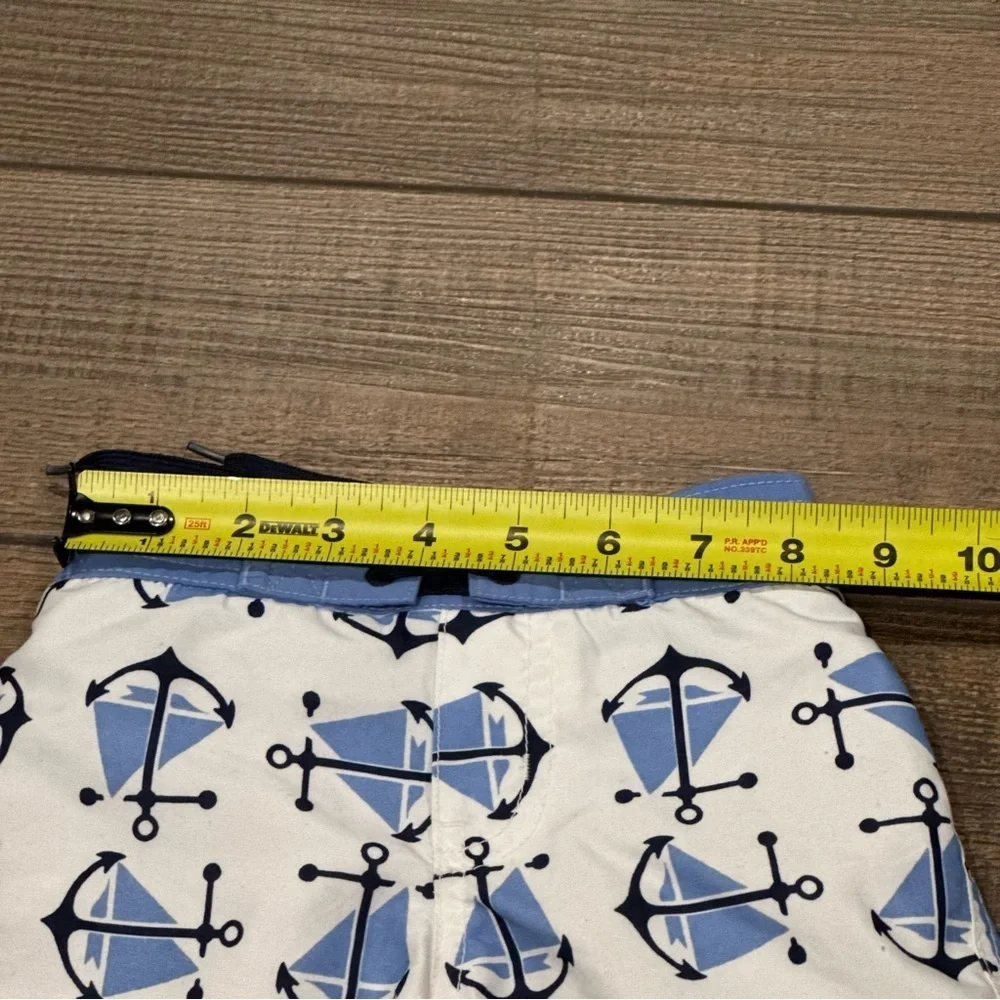 Janie and Jack swim shorts size 12-18 months Anchor Sailboat